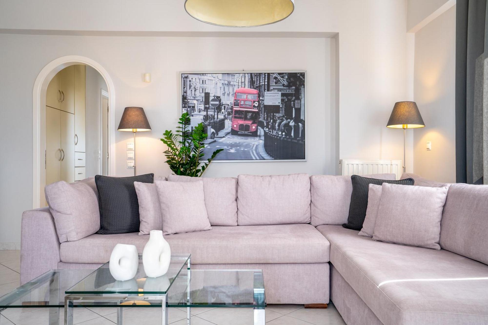 Luxury Apt Near The Airport Spáta Eksteriør bilde